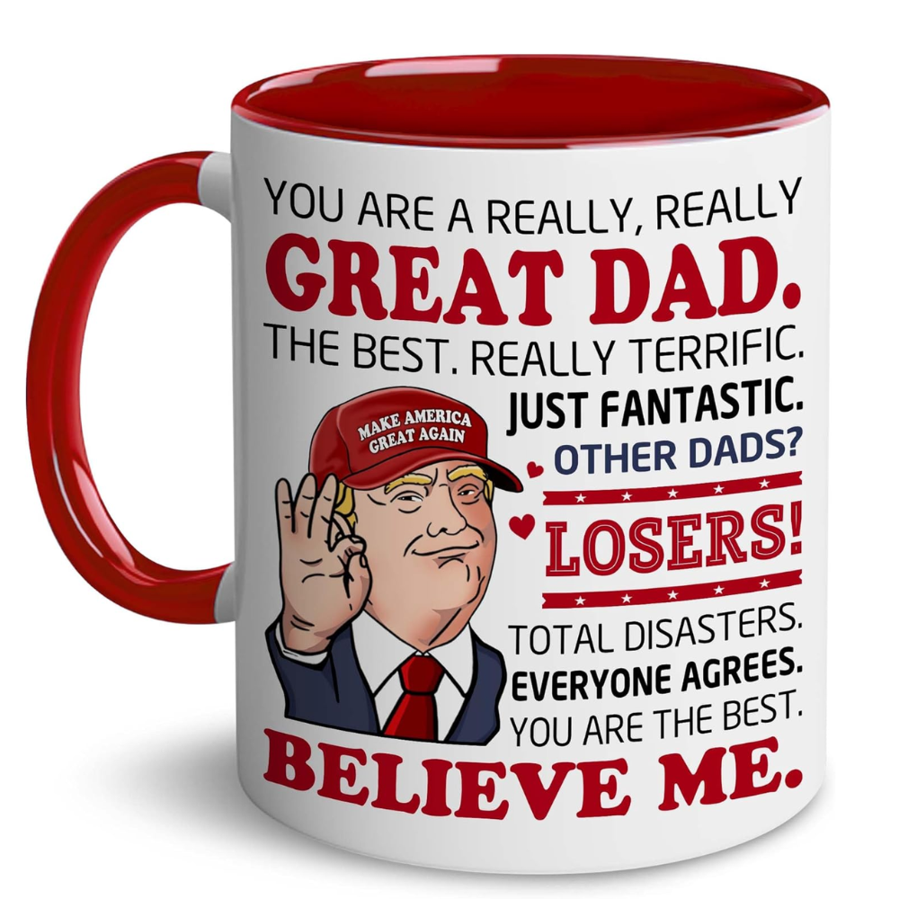 Ceramic Best Dad Ever Coffee Mug for Dad Gift Drinkware