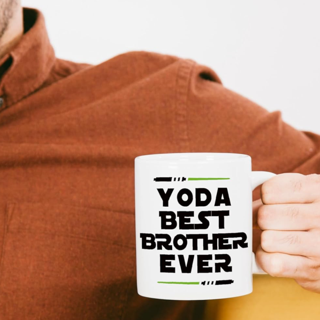 Yo da Best Brother Ever Printed Coffee Mug