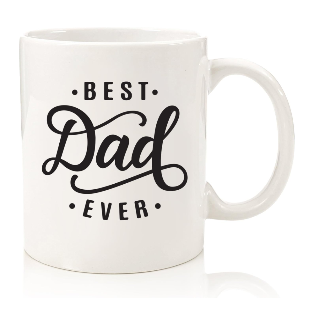 Ceramic Best Dad Ever Coffee Mug Novelty Drinkware