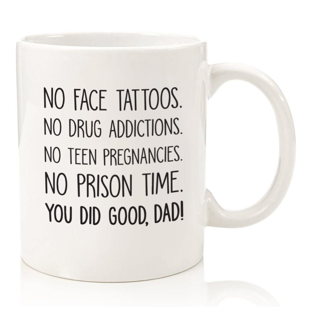 Dad Ever Printed Ceramic Coffee Mug