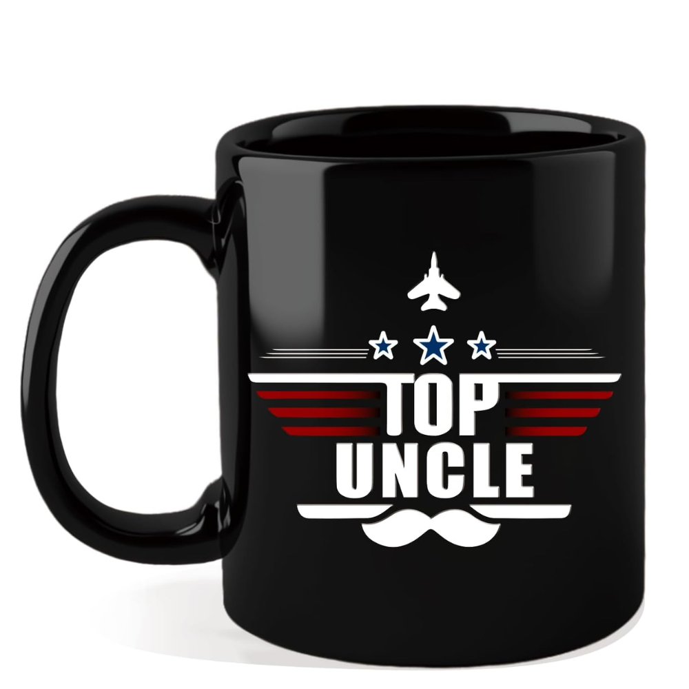 11 oz Ceramic Top Uncle Coffee Mug Drinkware