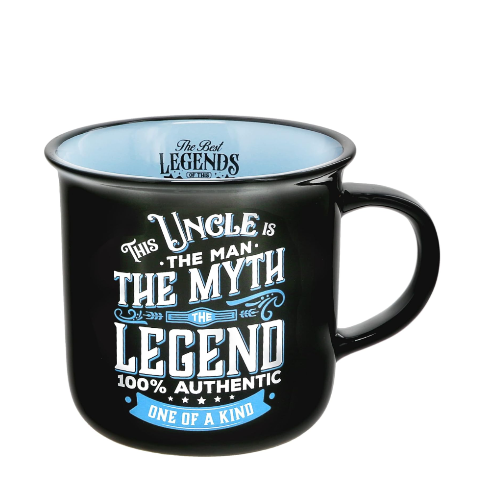 13 oz Ceramic Campfire Style Coffee Mug Double Sided Drinkware