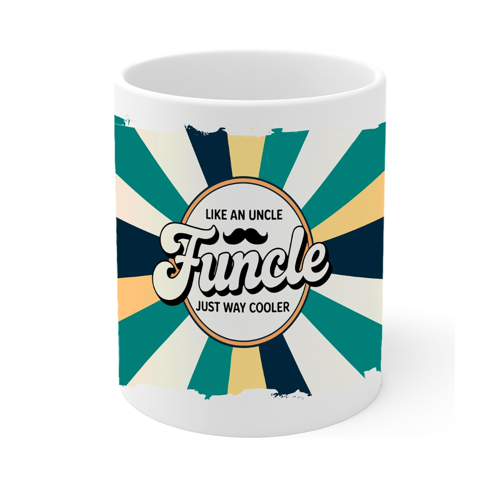 11 oz Ceramic Funcle Definition Coffee Mug Funny Uncle Drinkware