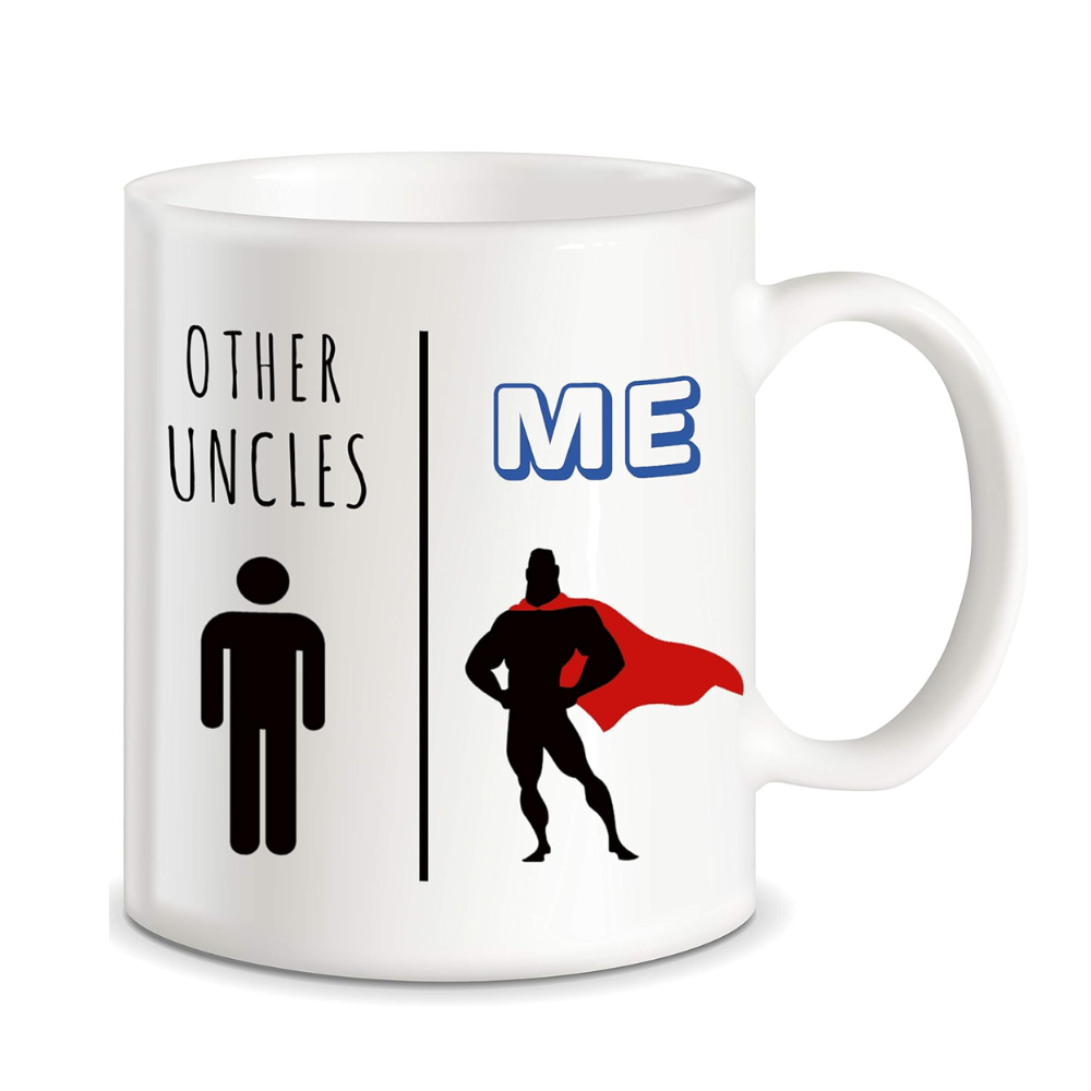 Ceramic Funny My Uncle vs Other Uncles Coffee Mug Novelty Drinkware