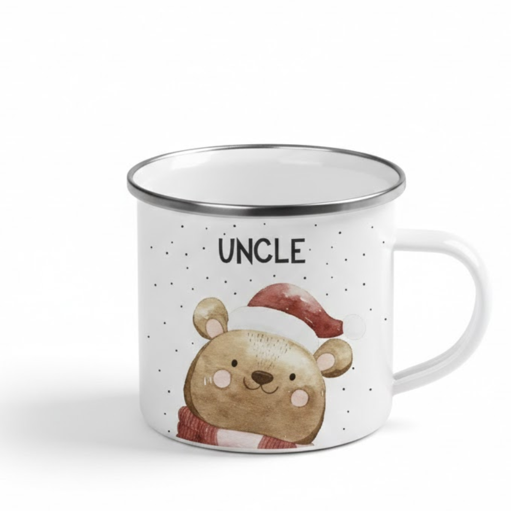 Ceramic Uncle Campfire Bear Coffee Mug Drinkware