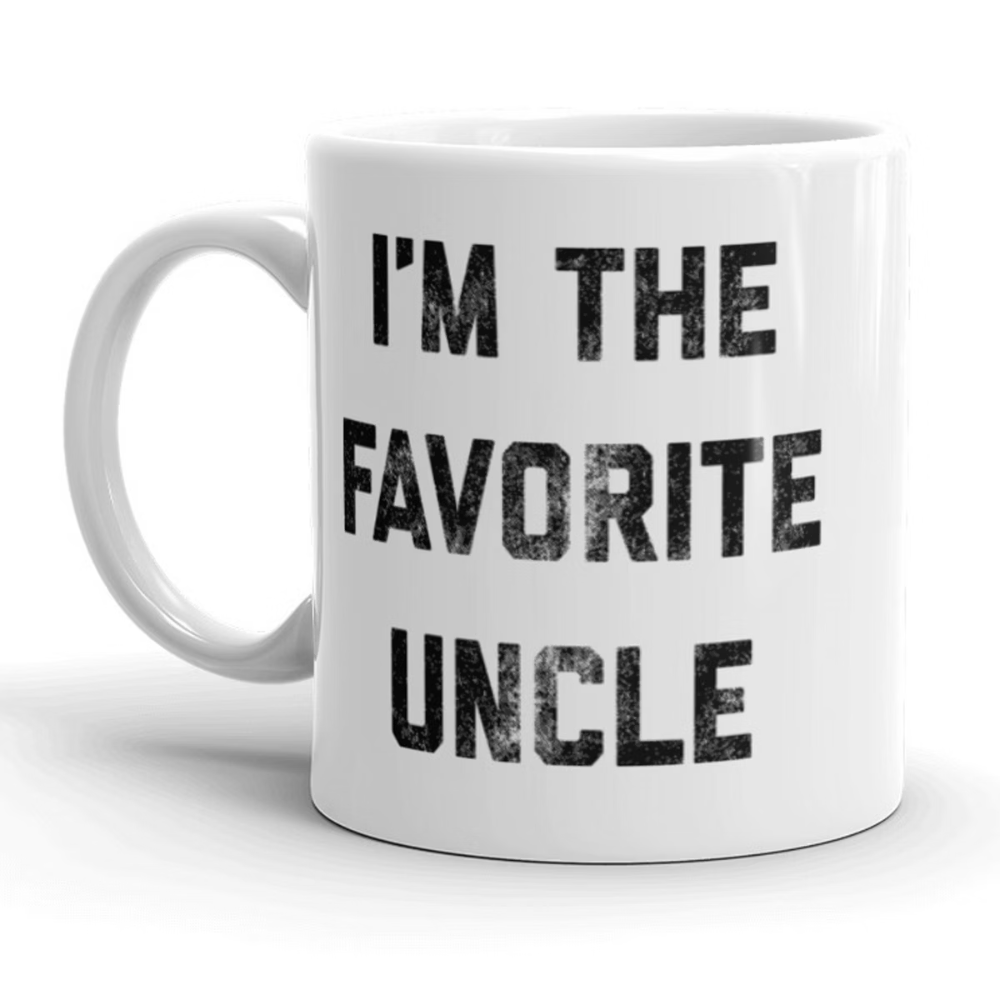 11 oz Ceramic Im the Favorite Uncle Coffee Mug Funny Drinkware