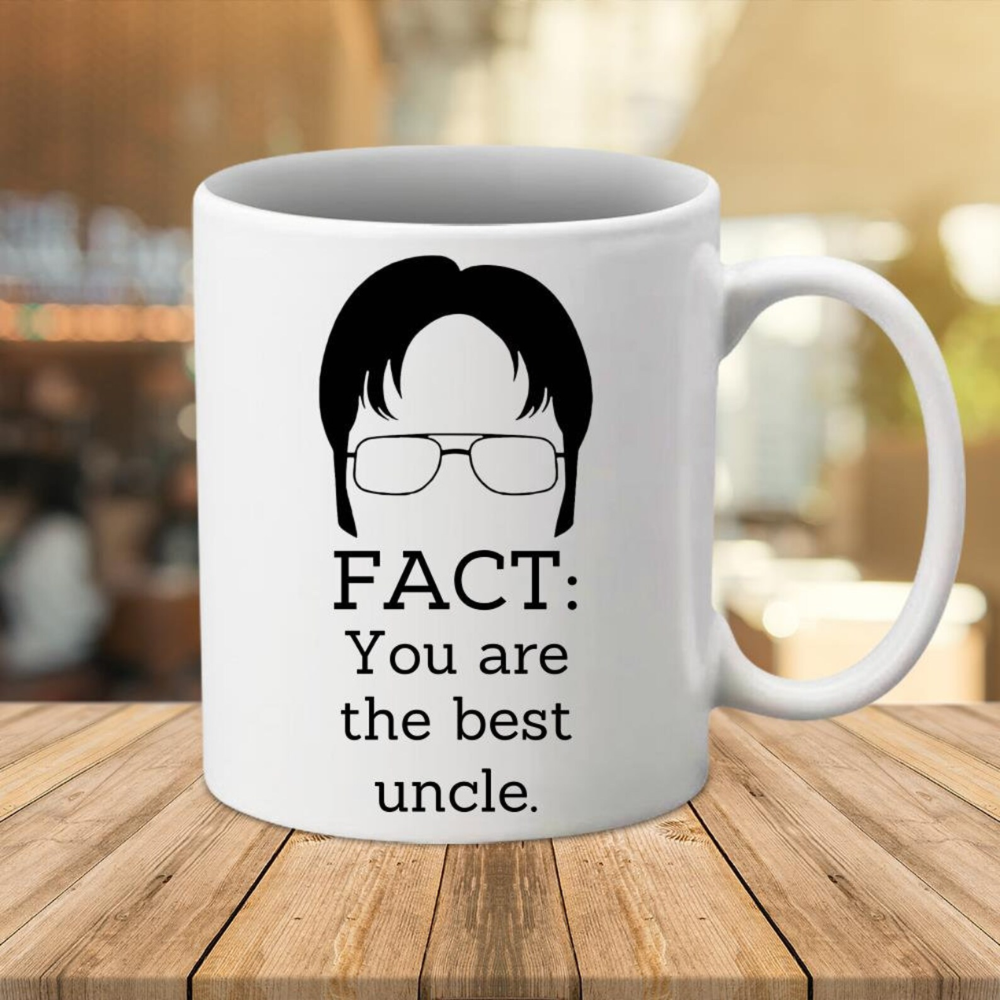 Ceramic Funny Uncle Facts Coffee Mug Novelty Drinkware