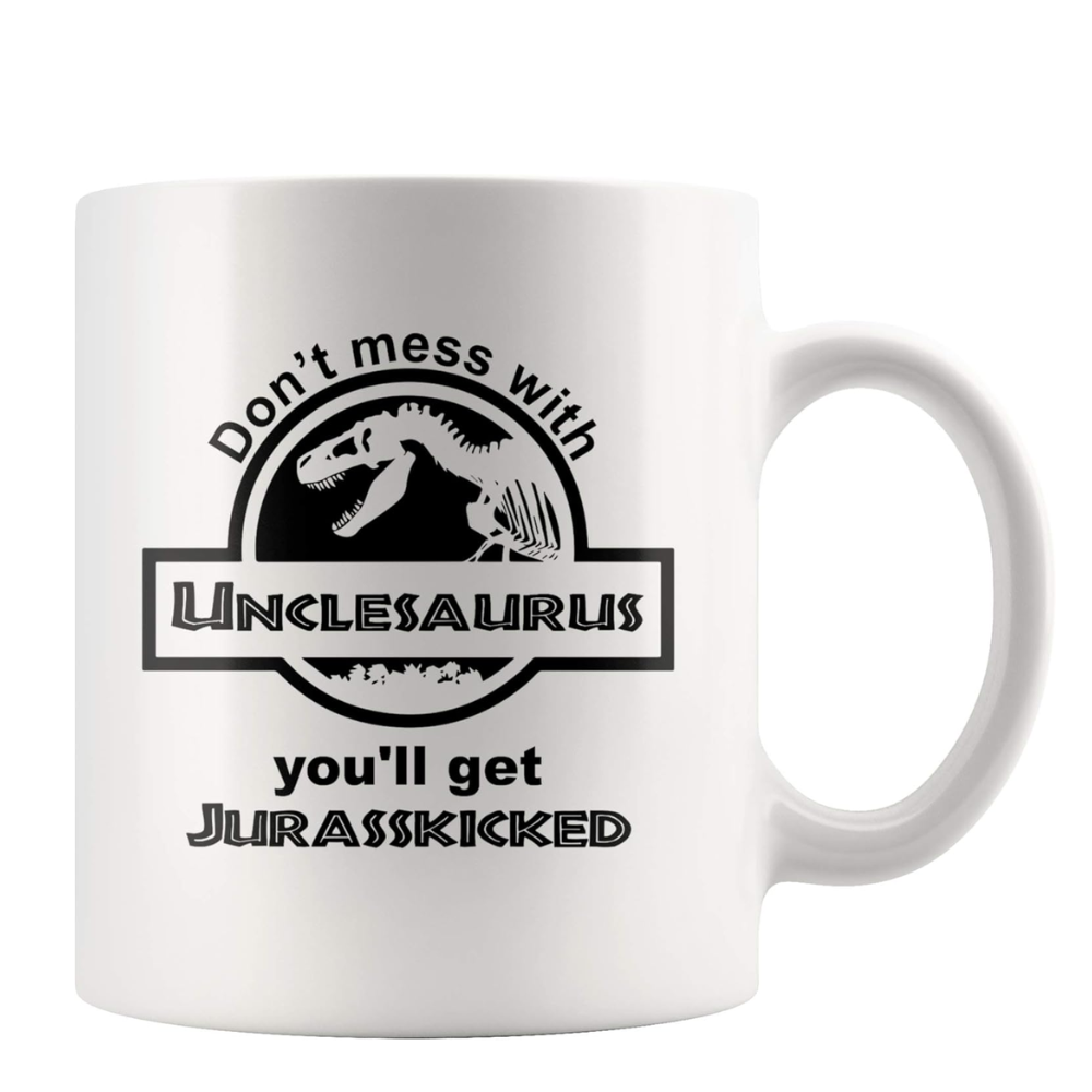 11 oz Ceramic Unclesaurus Funny Coffee Mug Novelty Drinkware