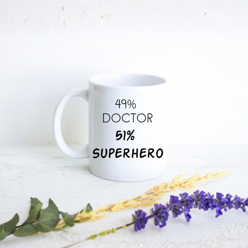 Gift for Doctor Personalized New Doctor Gift Funny Doctor Mug Custom Doctor Mug