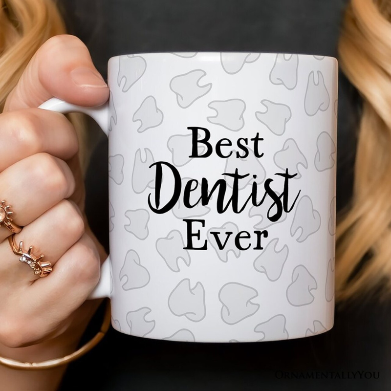 12oz Dentist Mug Dental Assistant Teeth Gift