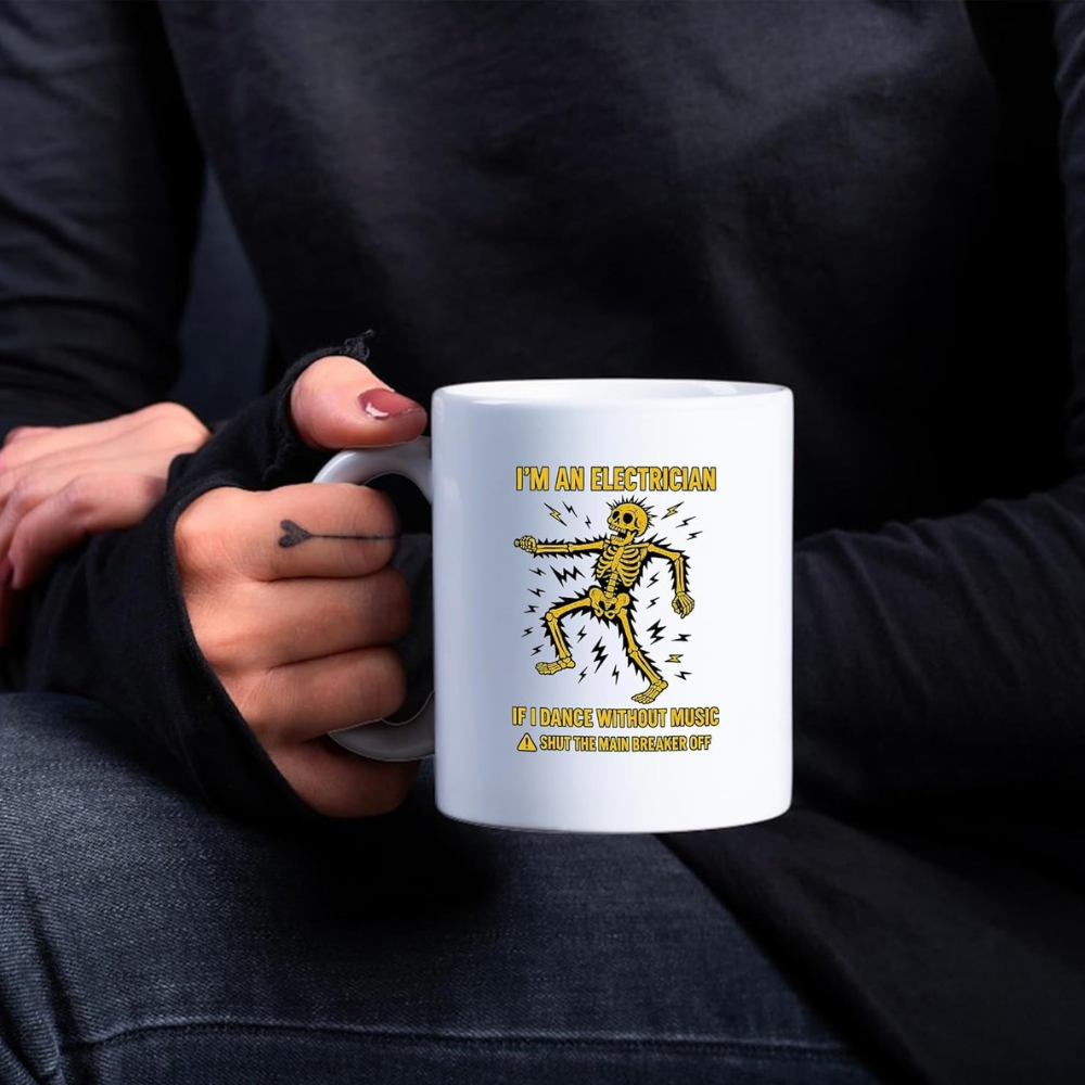  I'm An Electrician If I Dance Without Music Electrician 