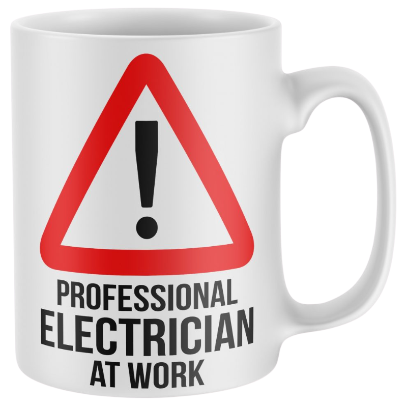 11oz Professional Electrician Mug Mens