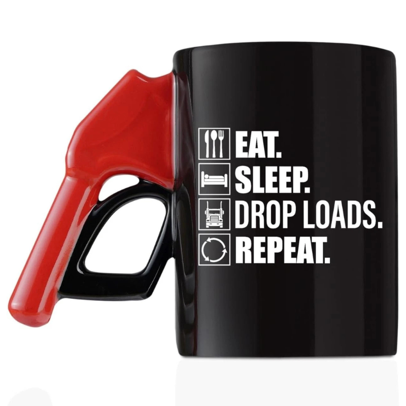 Onebttl Truck Driver Gifts For Men Dad Refueling Coffee Mug Gift for Trucke