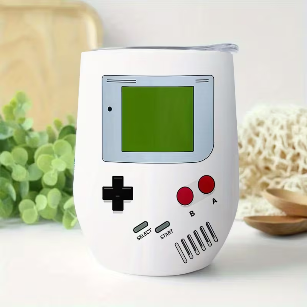 1 Piece Of Retro Gaming Tumbler 12oz Stainless Steel NES Controller Mug