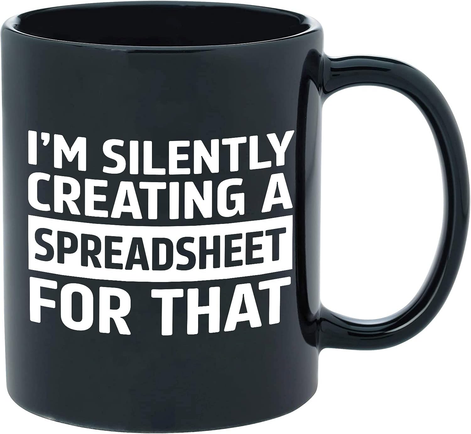 Spreadsheet Humor Accountant Gift Coffee Mug