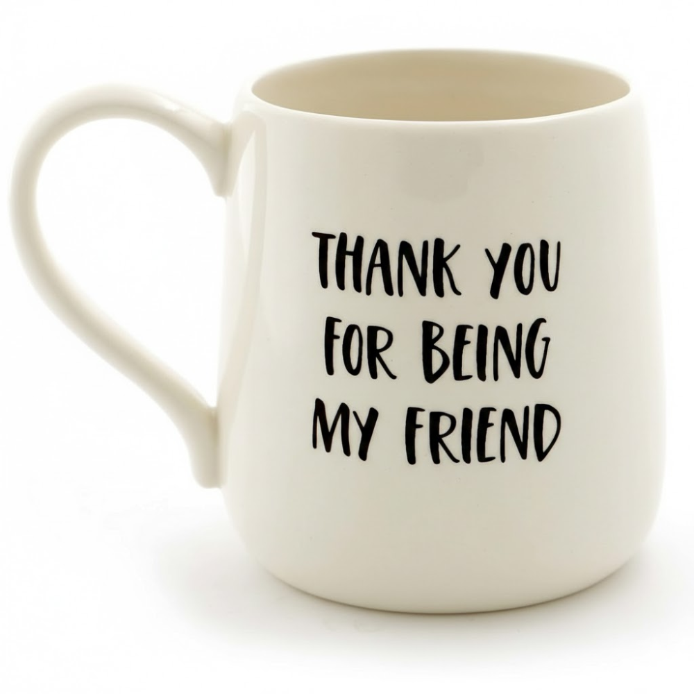 16oz Coffee Mug With Inspirational Sister Quote Print