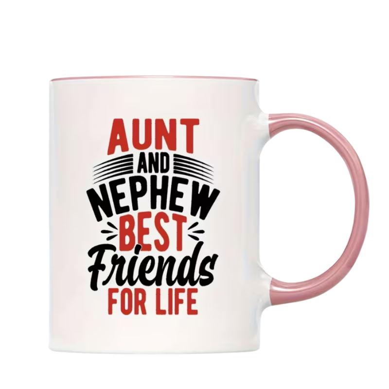 Aunt And Nephew Quote Print 11oz Ceramic Coffee Mug