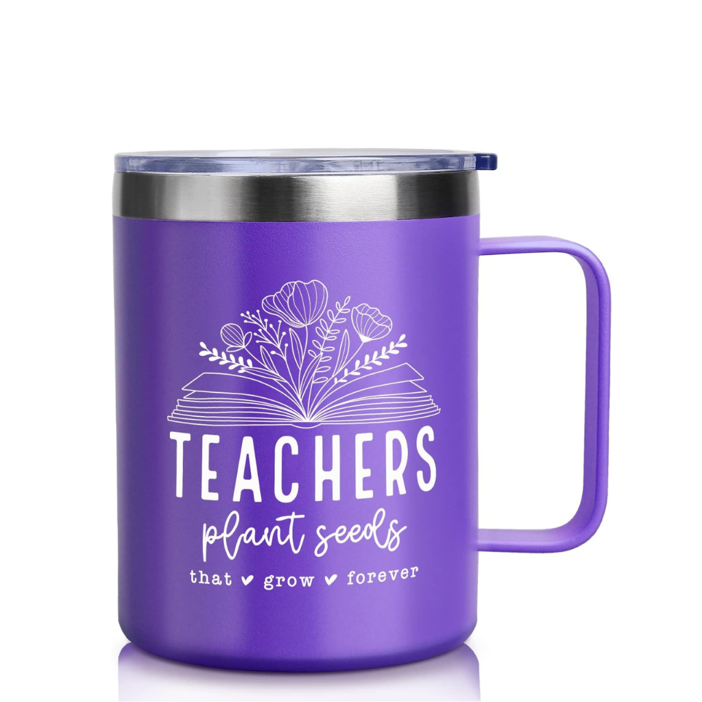 Teacher Seeds Quote Insulated Travel Mug