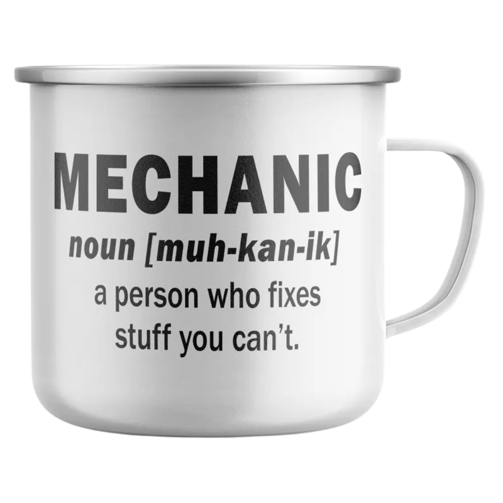 Mechanic Definition Printed Coffee Mug