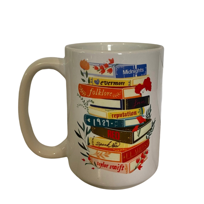 TS Inspired Graphic Print 15oz Ceramic Coffee Mug