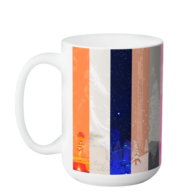 TS Inspired Eras Theme Ceramic Coffee Mug