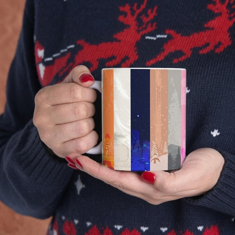 TS Inspired Eras Theme Ceramic Coffee Mug