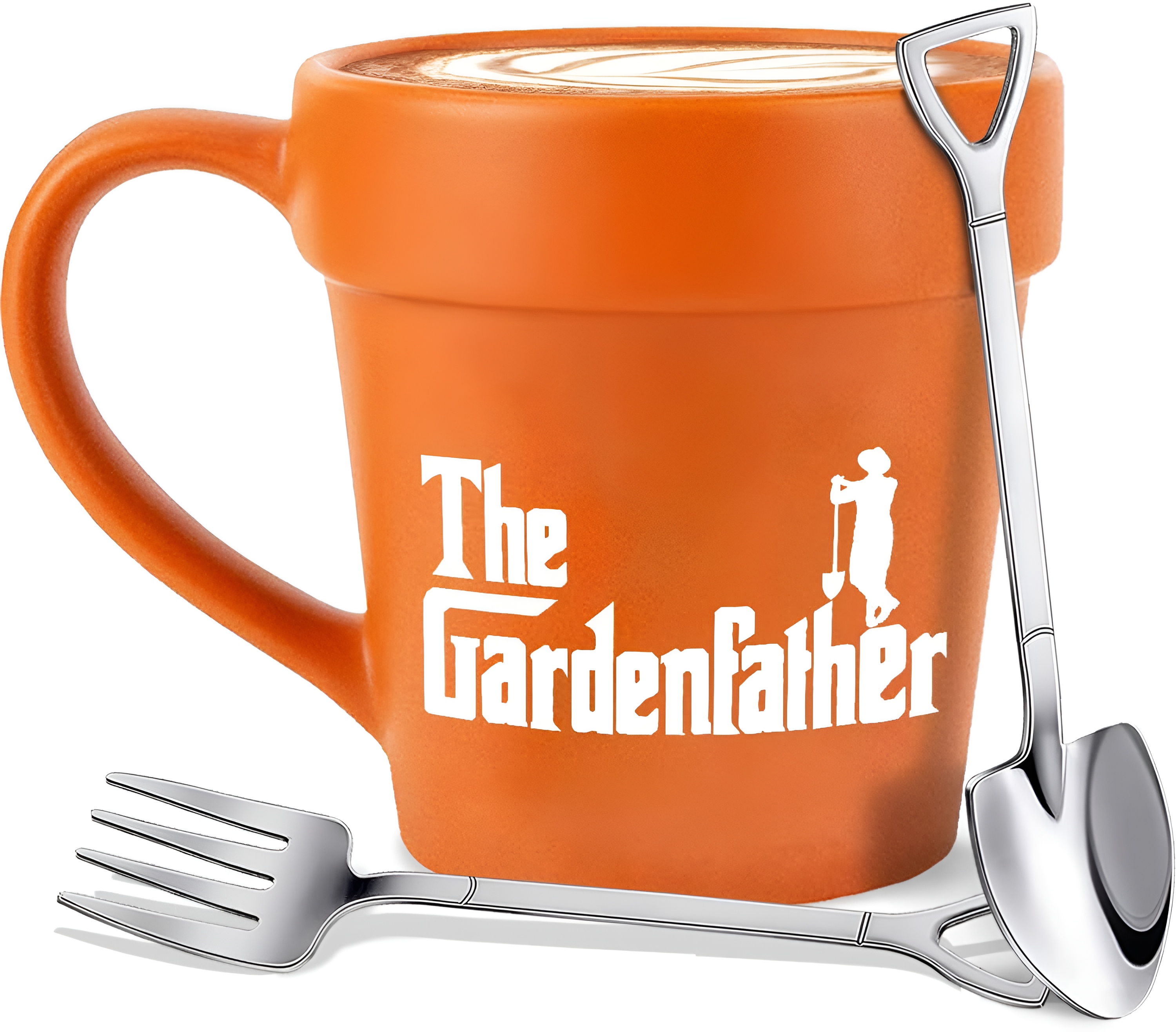 Funny Gardenfather Coffee Mug Plant Pot Gardener Gift