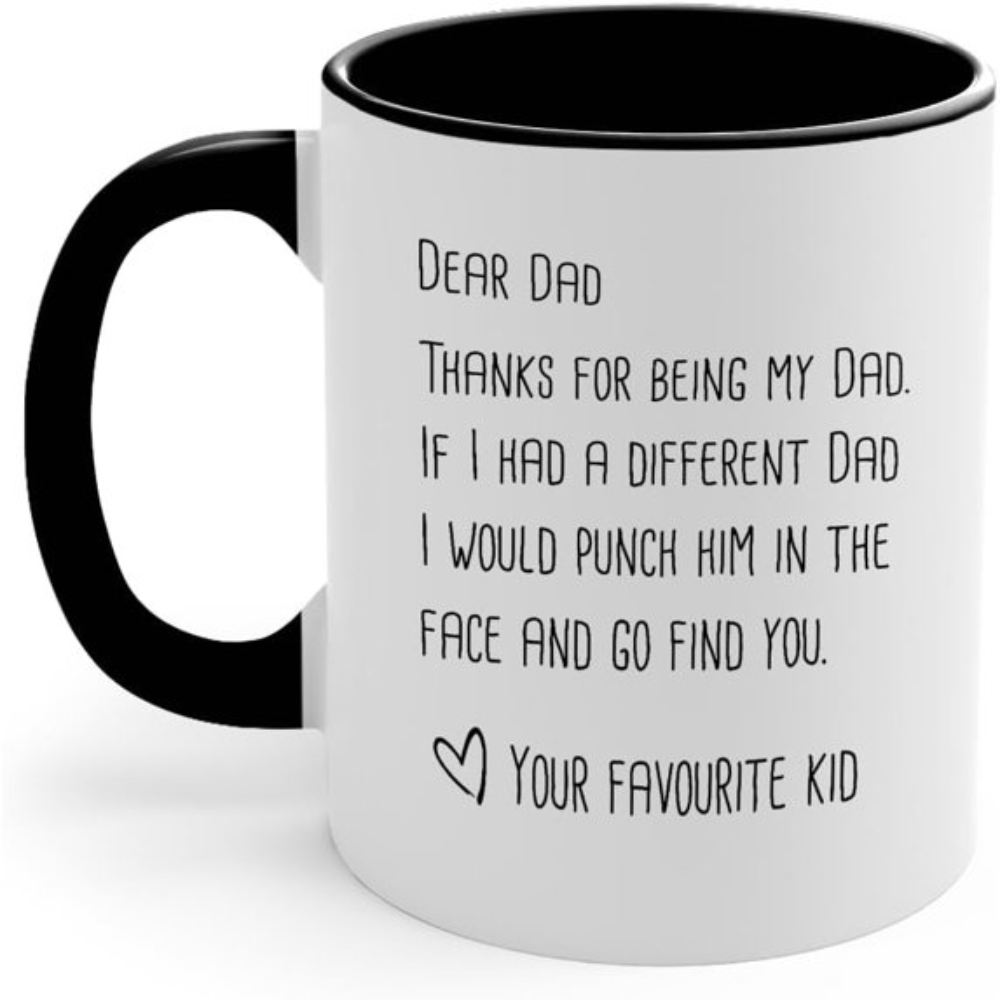 Dad Definition Coffee Mug, 11 oz Ceramic, Funny Father's Day Gift, Dads Birthday Gifts from Son, Gift for Grandpa, Men, Stainless Steel Funny Mug (Accent Mug#8)