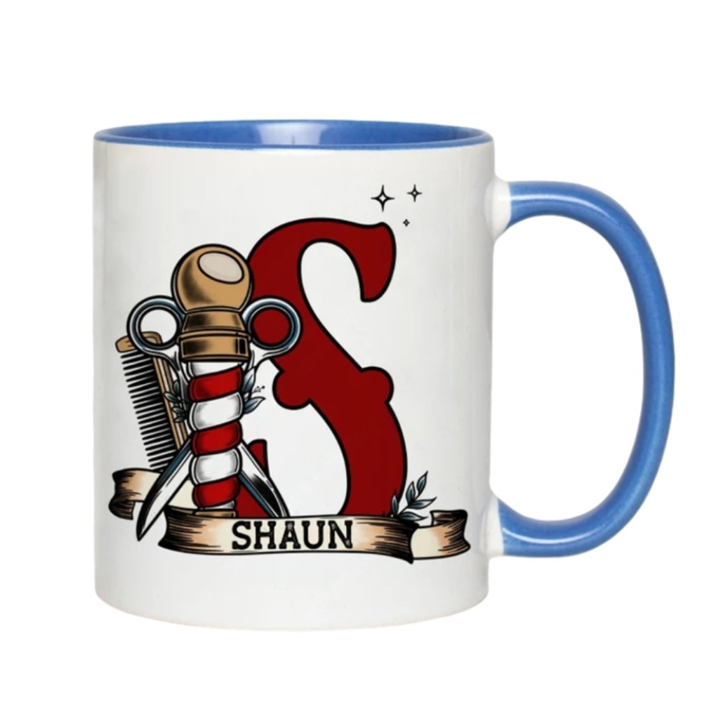 Barbers Mug, Barbershop Mug, Mug for Barber, Salon Owner, Mug for Him, Best Barber