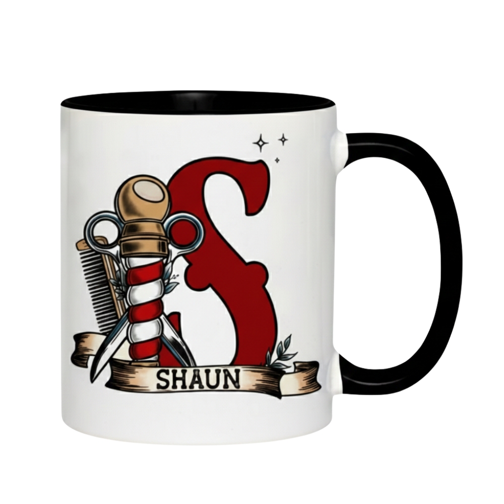 Barbers Mug, Barbershop Mug, Mug for Barber, Salon Owner, Mug for Him, Best Barber