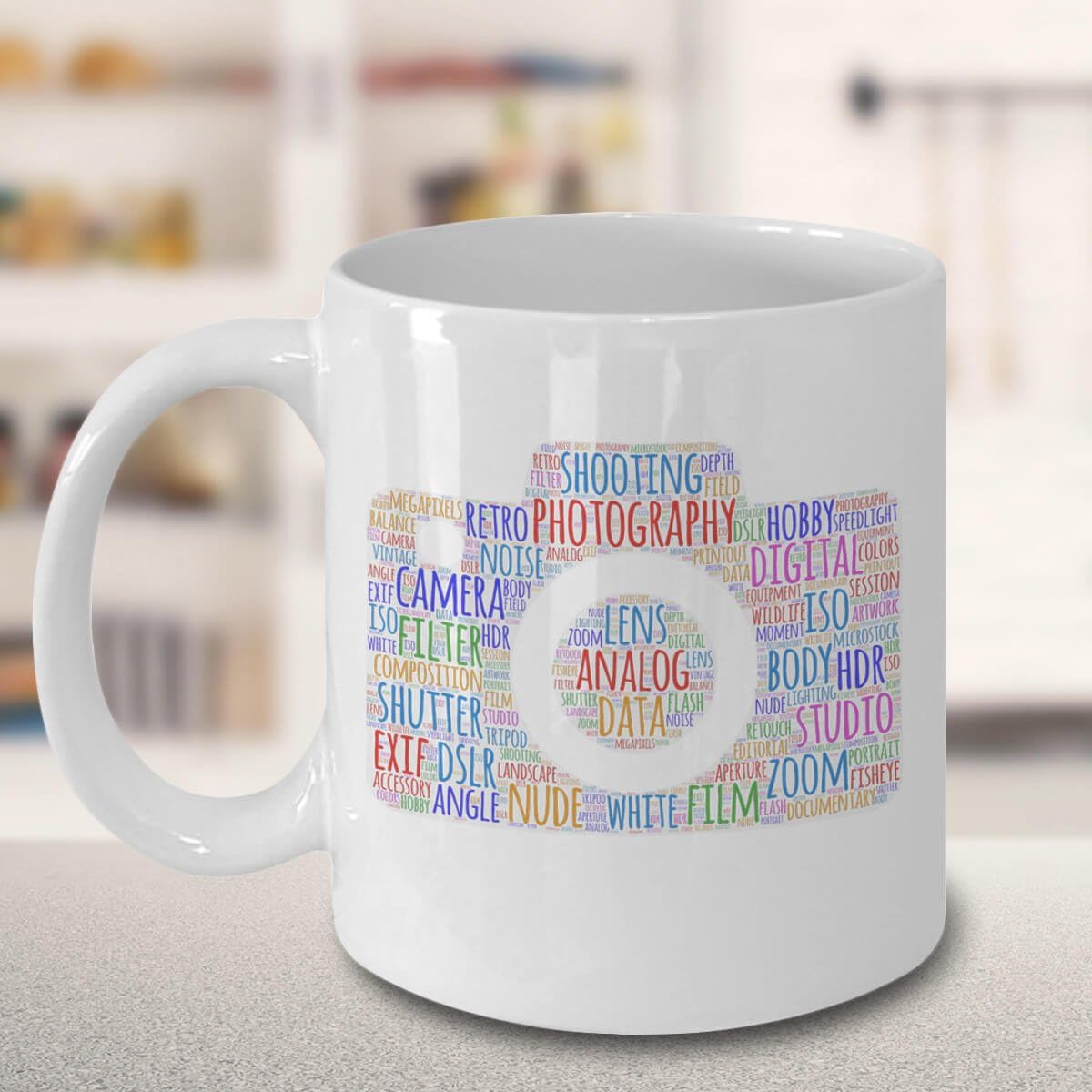 Unique Photographer Gift Coffee Mug Photography Lover Ceramic Cup