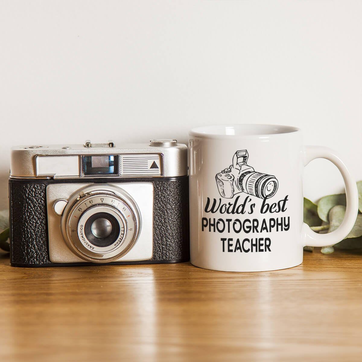 Worlds Best Photography Teacher Coffee Mug Unique Birthday Gift