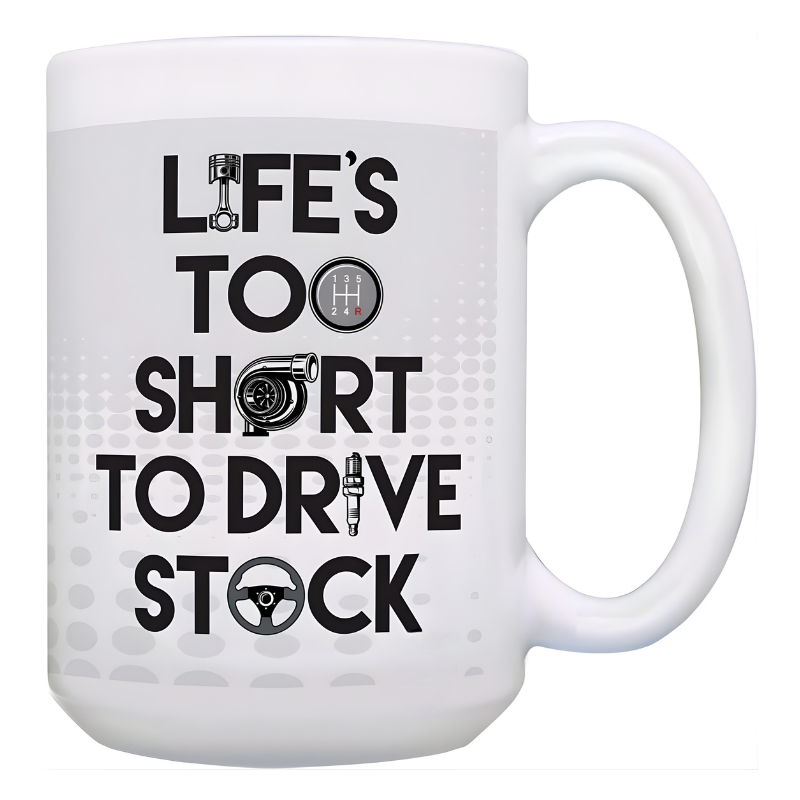 Piston Heartbeat Mechanic Printed Mug