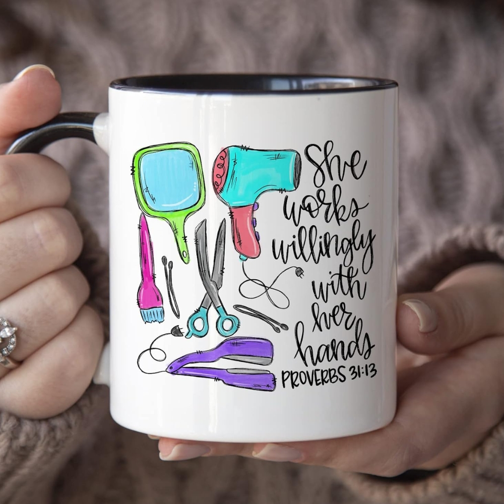 Designs Hair Stylist Coffee Mug, 11 Ounces, Mug for Hairdresser