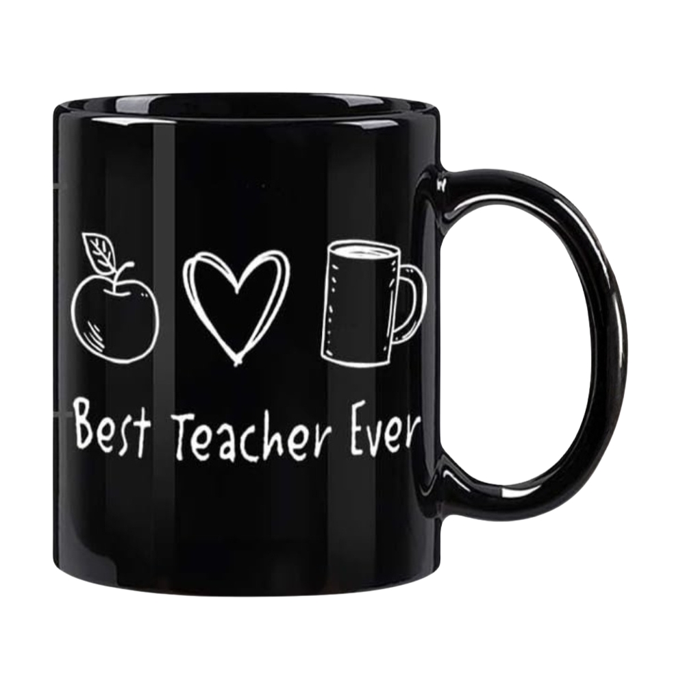 Best Teacher Ever 11oz Ceramics Coffee Mug - Appreciation Gift for Teachers