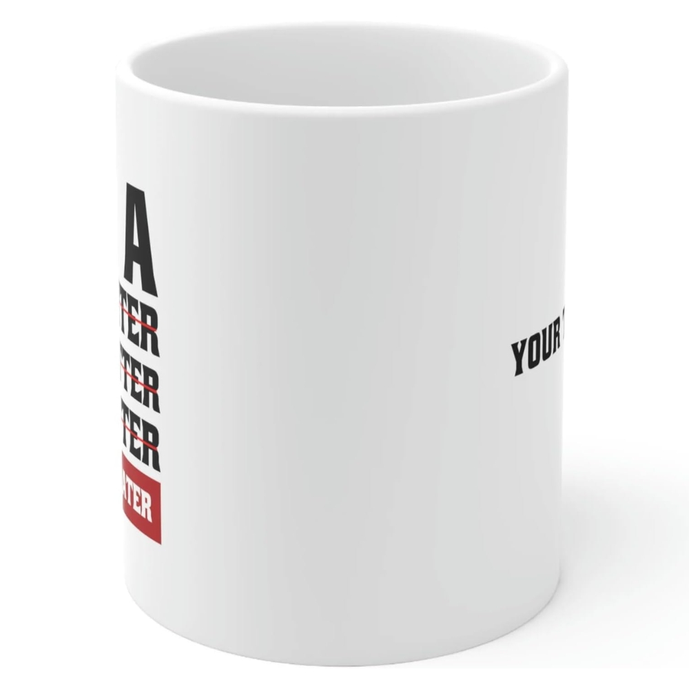 Personalized I'm A Firefiter Firefitter Firefyter, I Spray Water Customized Firefighter Mug