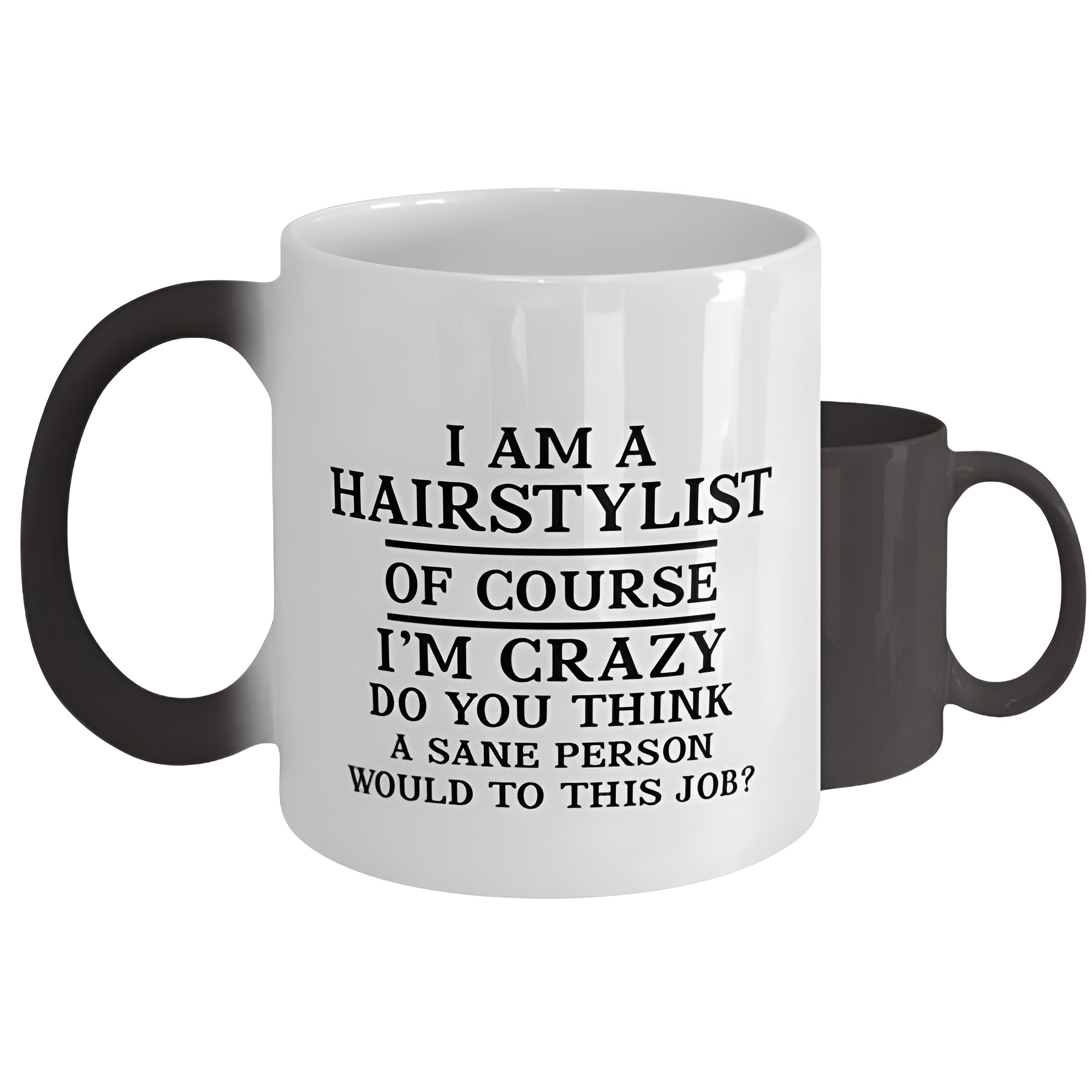 I am a Hairstylist of course I'm crazy. Do you think A sane person would do this job? - Mug