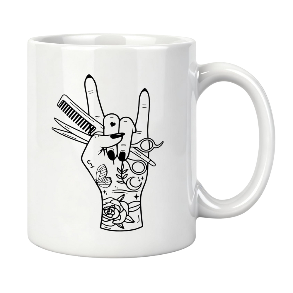 Hair Stylist Gift Mug 11 oz, Hairdresser Hairstylist Gifts for Women Coffee Cups Ceramic