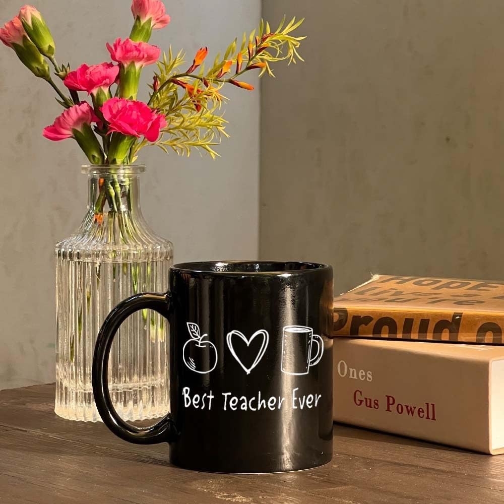 Best Teacher Ever 11oz Ceramics Coffee Mug - Appreciation Gift for Teachers
