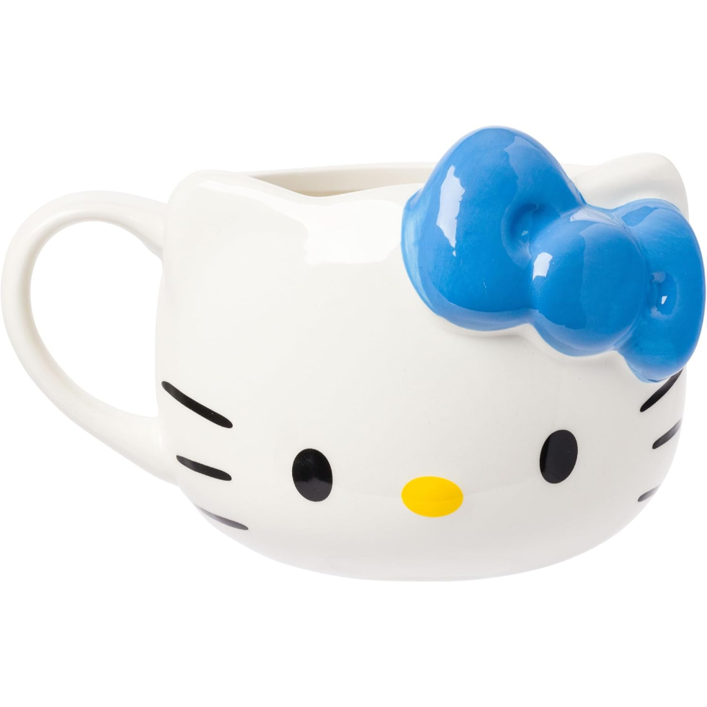 Christmas Snowman Cat Ceramic Mug With 3D Design