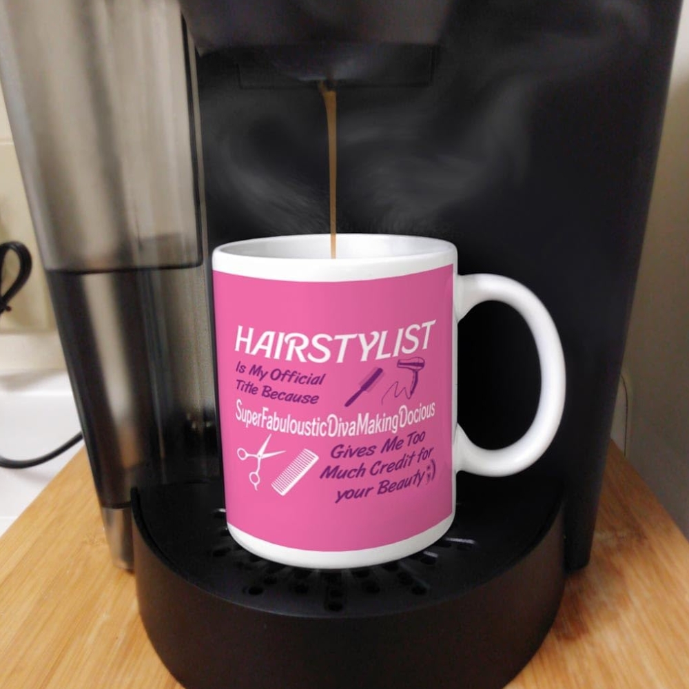 Funny Hairstylist Gift Official Title Too Pretentious
