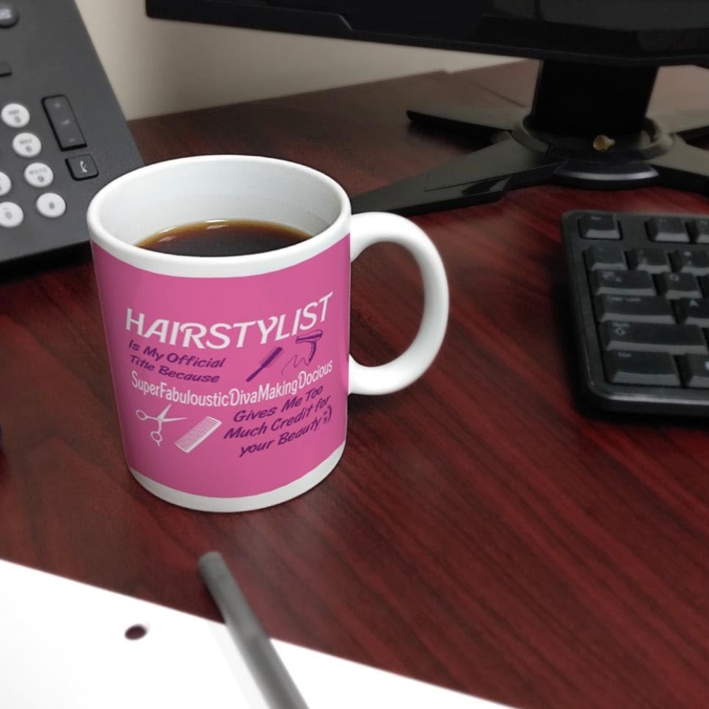 Funny Hairstylist Gift Official Title Too Pretentious