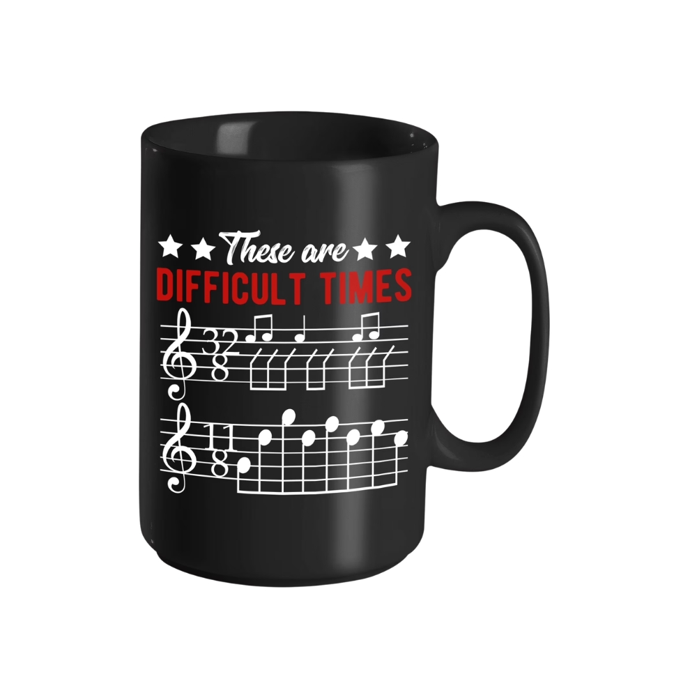 Musician, Black 15oz Ceramic Mug