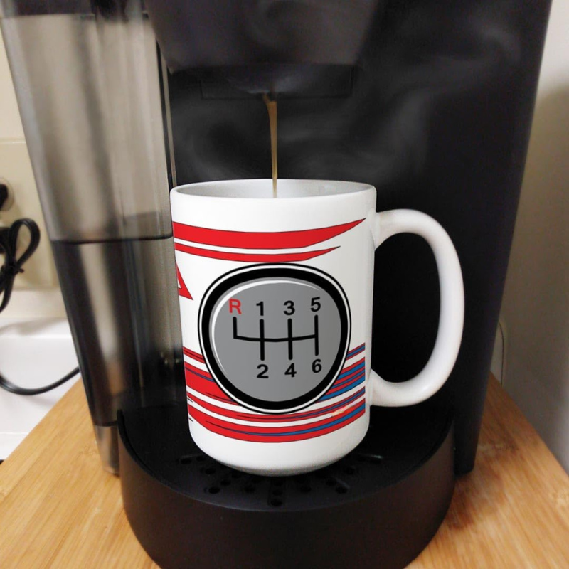 Piston Heartbeat Mechanic Printed Mug