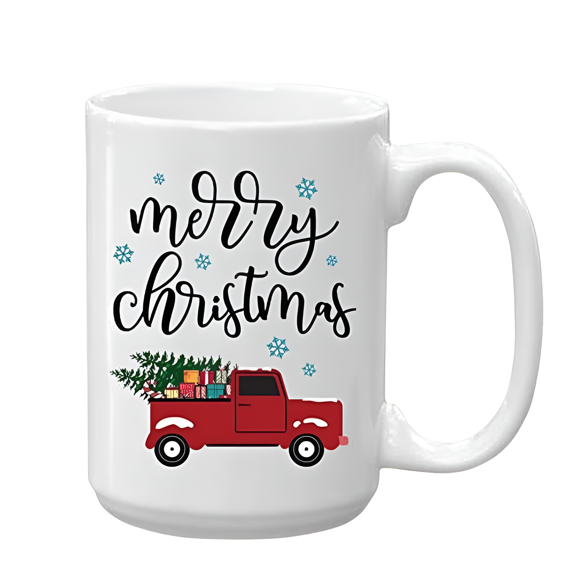 15 Oz MERRY CHRISTMAS Holiday Coffee Mug 