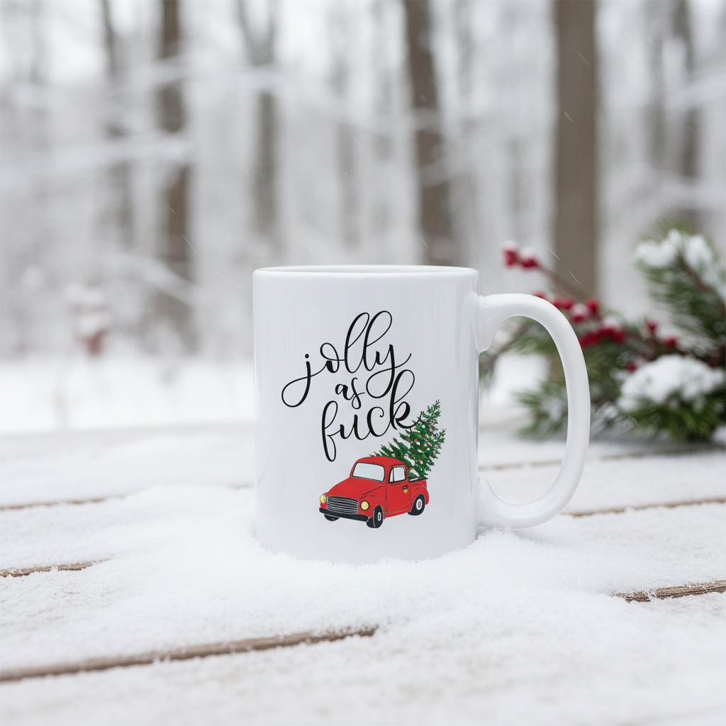 15 Oz MERRY CHRISTMAS Holiday Coffee Mug 