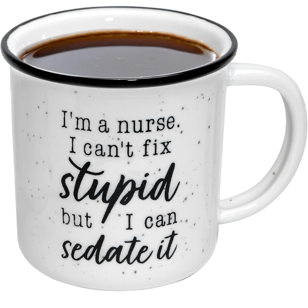 I'm a Nurse Mug 11 Ounce, Funny Nurse Coffee Mug