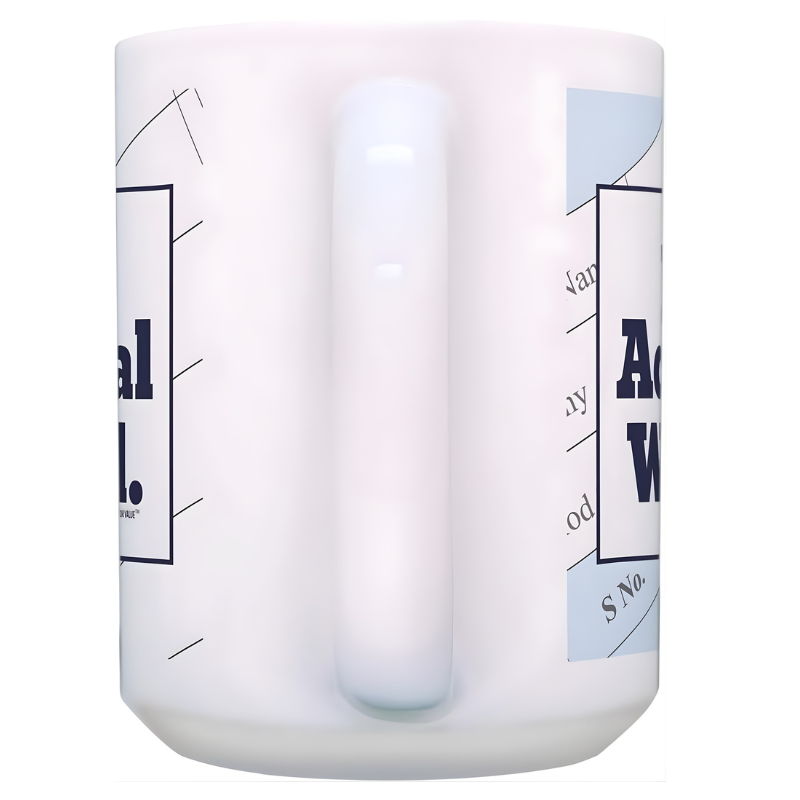 Funny Its Accrual World Accounting Coffee Mug CPA Gift