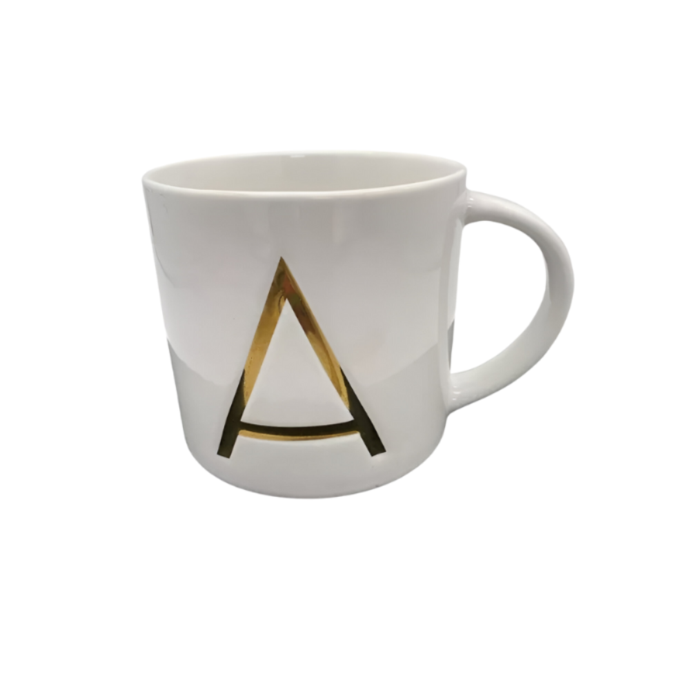 15oz Coffee Mug With A To Z Print-Mineral Mug