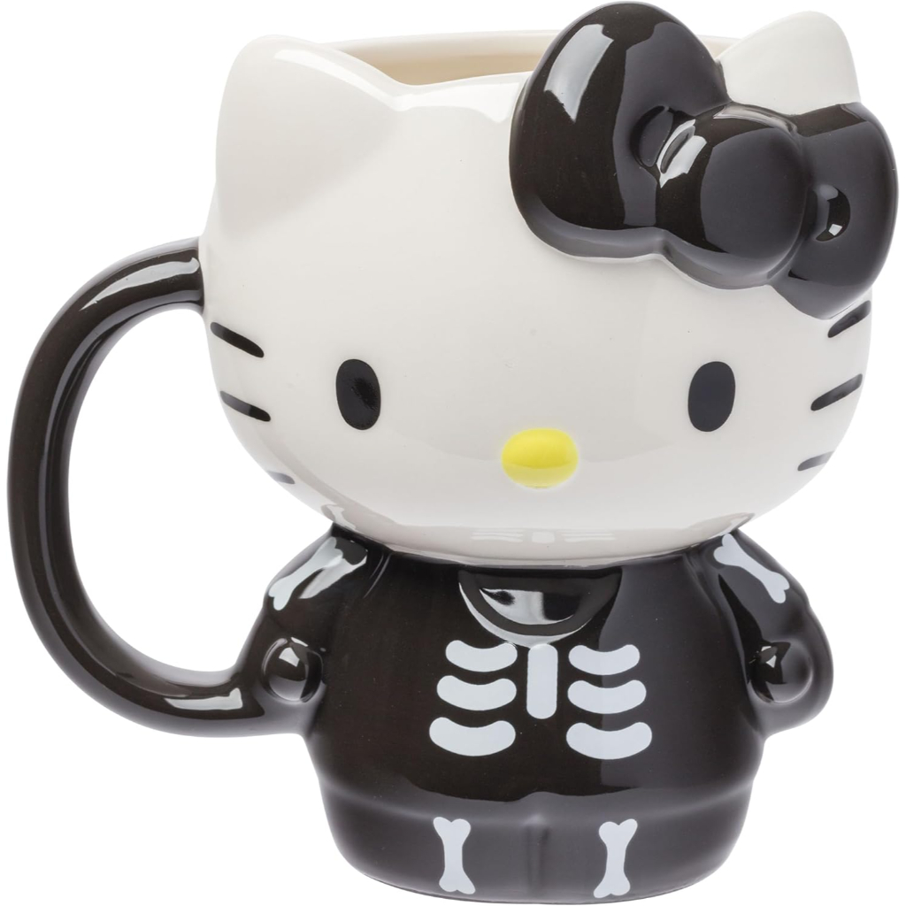 Christmas Snowman Cat Ceramic Mug With 3D Design